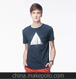 温州厂家直销涤纶广告衫文化衫定制外贸男式T恤 来图来样加工定做